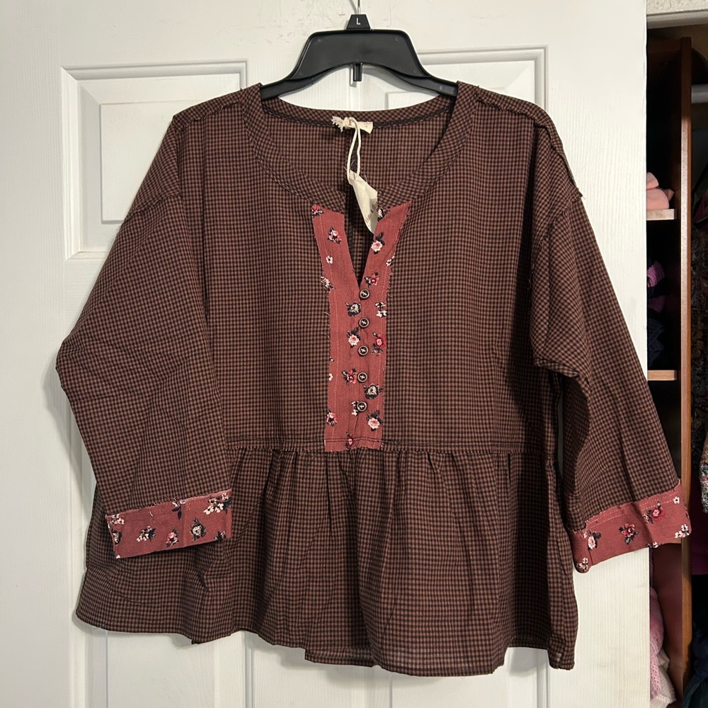 Hem & Thread Trendy blouse